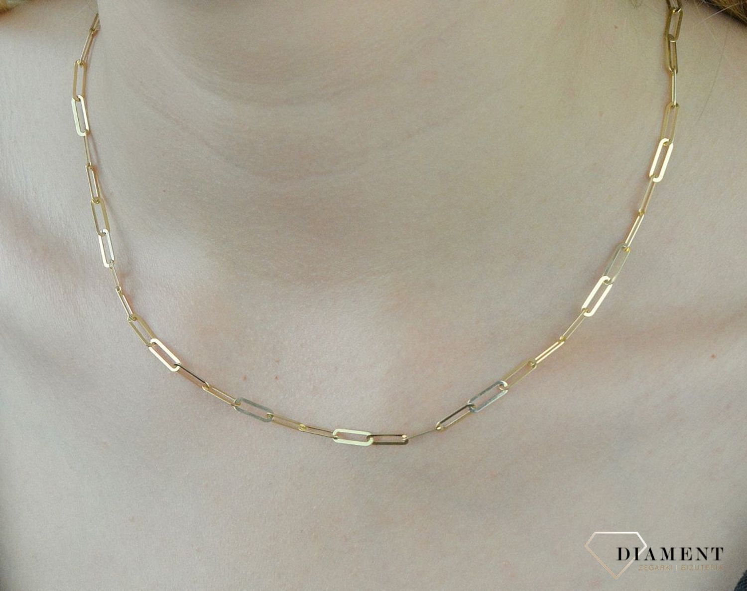 Złoty łańcuszek 333 ankier LA 3447F 333. Klasyczny łańcuszek ankier, wykonany z żółtego złota próby 333 o wadze około 3,50 g. Łańcuszki to uniwersalne dodatki, które sprawdzają się na każdą okazję i dla (1).png